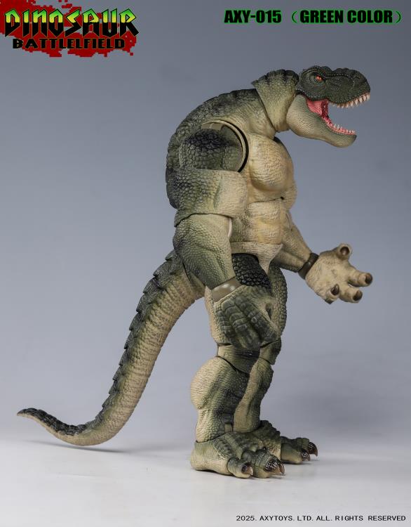 Dinosaur Battlefield Tyrannosaurus Rex (Green Color Ver.) 1/9