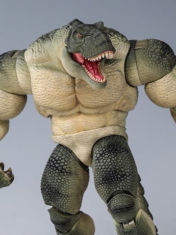 Dinosaur Battlefield Tyrannosaurus Rex (Green Color Ver.) 1/9