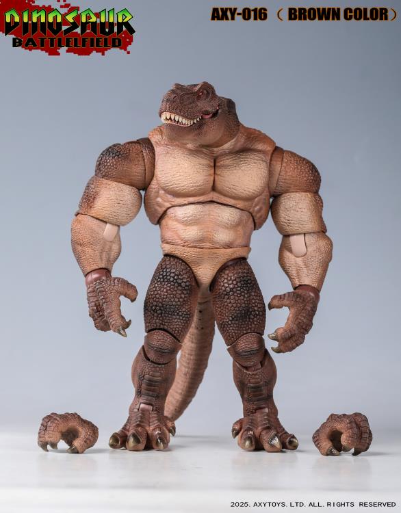 Dinosaur Battlefield Tyrannosaurus Rex (Brown Color Ver.) 1/9
