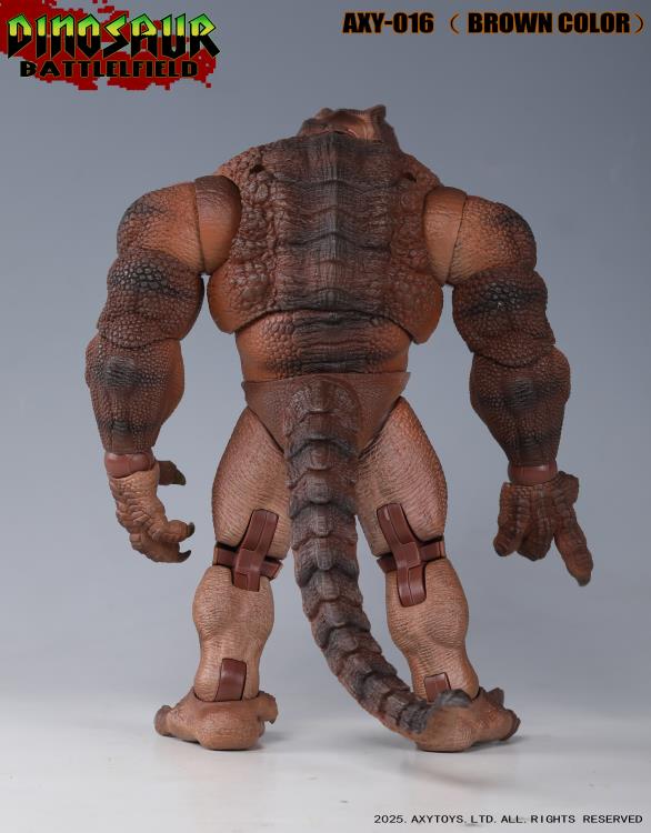 Dinosaur Battlefield Tyrannosaurus Rex (Brown Color Ver.) 1/9