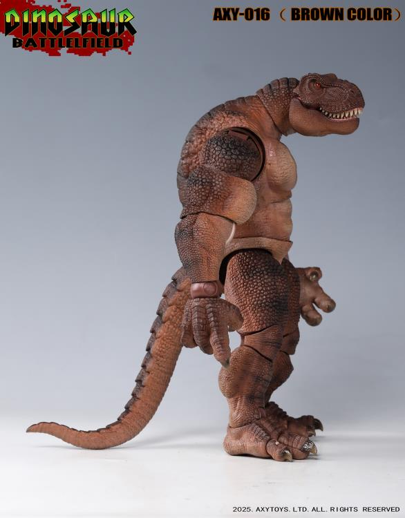 Dinosaur Battlefield Tyrannosaurus Rex (Brown Color Ver.) 1/9