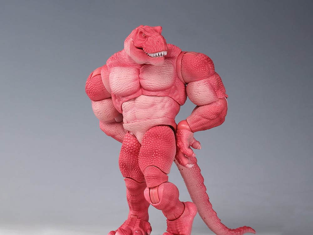 Dinosaur Battlefield Tyrannosaurus Rex (Pink Color Ver.) 1/9 Scale