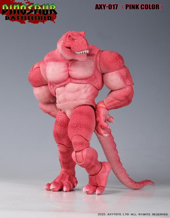 Dinosaur Battlefield Tyrannosaurus Rex (Pink Color Ver.) 1/9 Scale