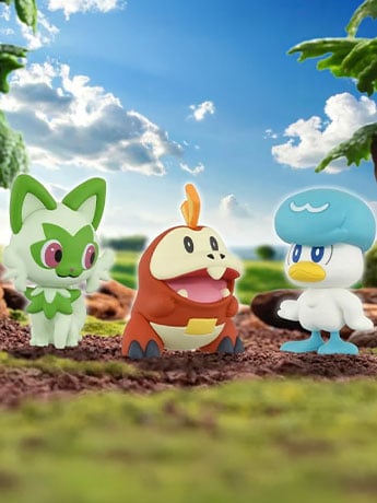 Image of Pokemon 30th Anniversary Moncolle Choose Your Set Paldea Region Figure Set