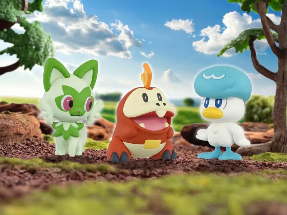 Pokemon 30th Anniversary Moncolle Choose Your Set Paldea Region Figure Set Gallery Image 1