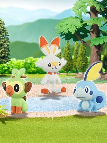 Image of Pokemon 30th Anniversary Moncolle Choose Your Set Galar Region Figure Set