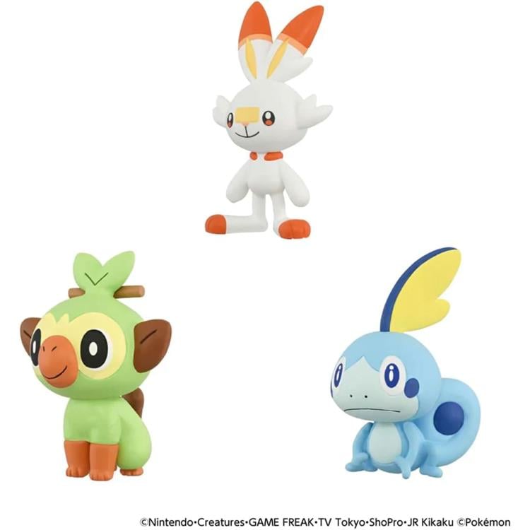 Pokemon 30th Anniversary Moncolle Choose Your Set Galar Region Figure Set Gallery Image 4