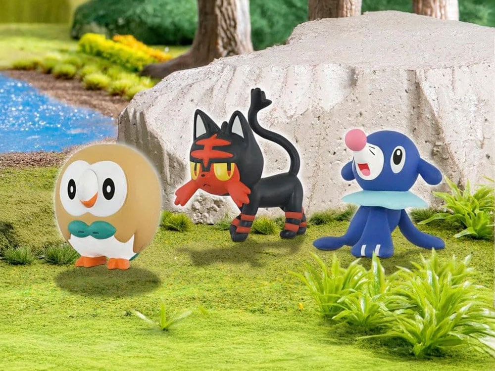 Pokemon 30th Anniversary Moncolle Choose Your Set Alola Region Figure Set Gallery Image 1