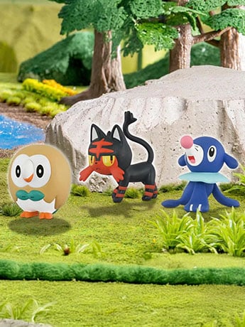Image of Pokemon 30th Anniversary Moncolle Choose Your Set Alola Region Figure Set