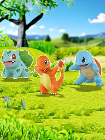 Image of Pokemon 30th Anniversary Moncolle Choose Your Set Kanto Region Figure Set