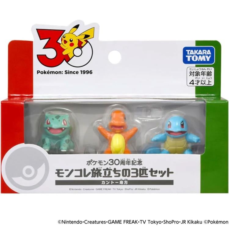 Pokemon 30th Anniversary Moncolle Choose Your Set Kanto Region Figure Set Gallery Image 5
