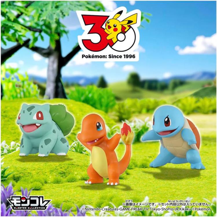 Pokemon 30th Anniversary Moncolle Choose Your Set Kanto Region Figure Set Gallery Image 3