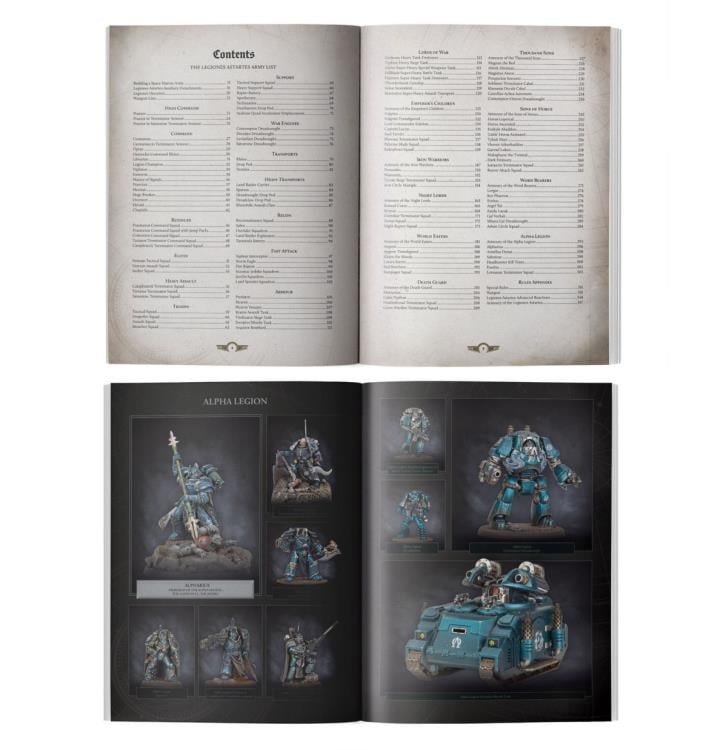 Warhammer: The Horus Heresy Liber Hereticus: Traitor Legiones Astartes Army Book Gallery Image 4