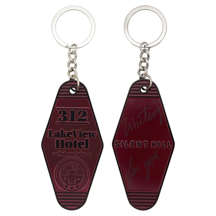 Silent Hill 2 Lakeview Hotel Limited Edition Keychain (Red Edition) Gallery Image 6