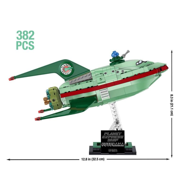 Futurama Planet Express Ship Building Set Gallery Image 5