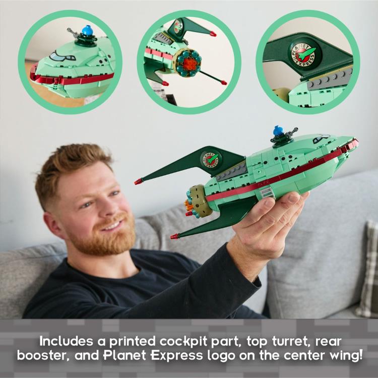 Futurama Planet Express Ship Building Set Gallery Image 11
