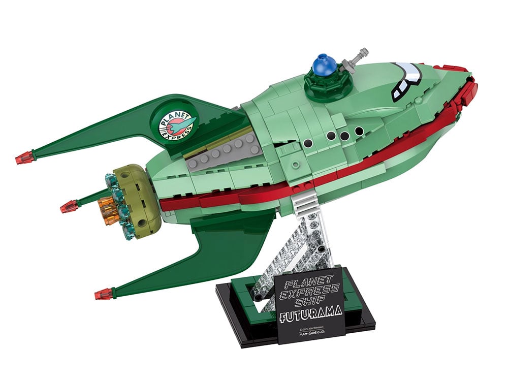 Futurama Planet Express Ship Building Set Gallery Image 1