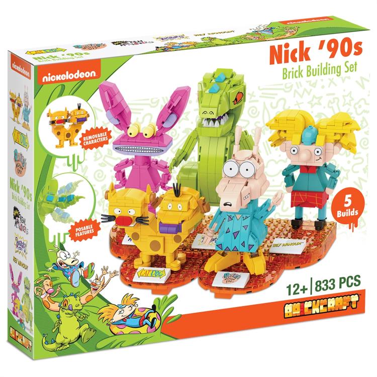 Nickelodeon 90s Icons Brick Building Set Gallery Image 13