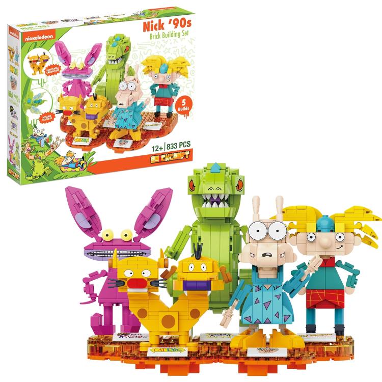 Nickelodeon 90s Icons Brick Building Set Gallery Image 12