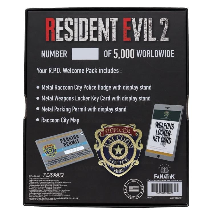 Resident Evil 2 R.P.D. Welcome Pack Limited Edition Set (US Variant) Gallery Image 25