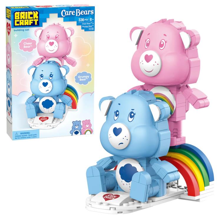 Care Bears Cheer Bear & Grumpy Bear Building Set Gallery Image 9