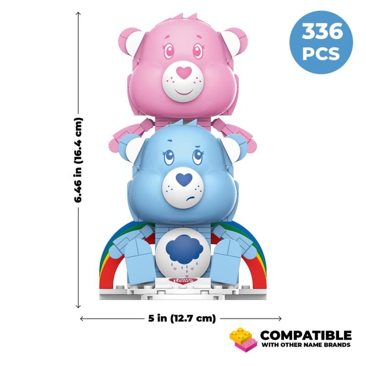 Care Bears Cheer Bear & Grumpy Bear Building Set Gallery Image 8