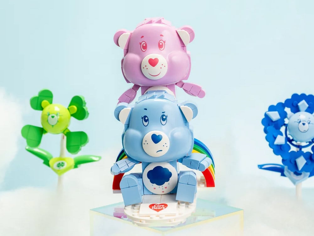 Care Bears Cheer Bear & Grumpy Bear Building Set Gallery Image 1