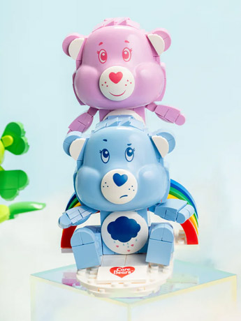 Care Bears Cheer Bear & Grumpy Bear Building Set Gallery Image 2