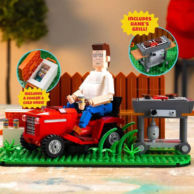 King of the Hill Hank Hill's Backyard Brick Building Set Gallery Image 6