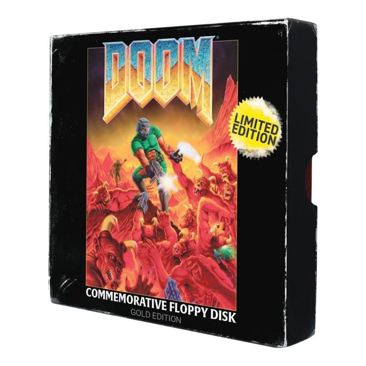 Doom Commemorative Floppy Disk Limited Edition Replica (Gold Edition)
