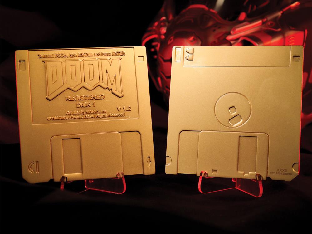 Doom Commemorative Floppy Disk Limited Edition Replica (Gold Edition) Gallery Image 3