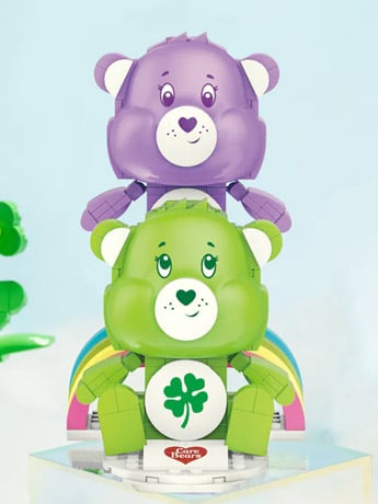 Care Bears Good Luck Bear & Share Bear Building Set Gallery Image 2