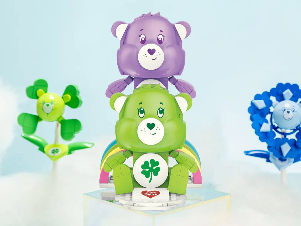 Care Bears Good Luck Bear & Share Bear Building Set Gallery Image 1