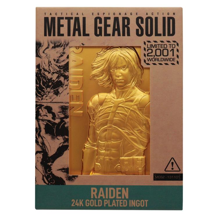 Metal Gear Solid 2: Sons of Liberty Raiden Limited Edition 24k