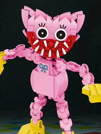 rosy monster ハッピーキルティングトップスkii12/20まで Poppy Playtime Kissy Missy 12-Inch Bendy Posable Figure
