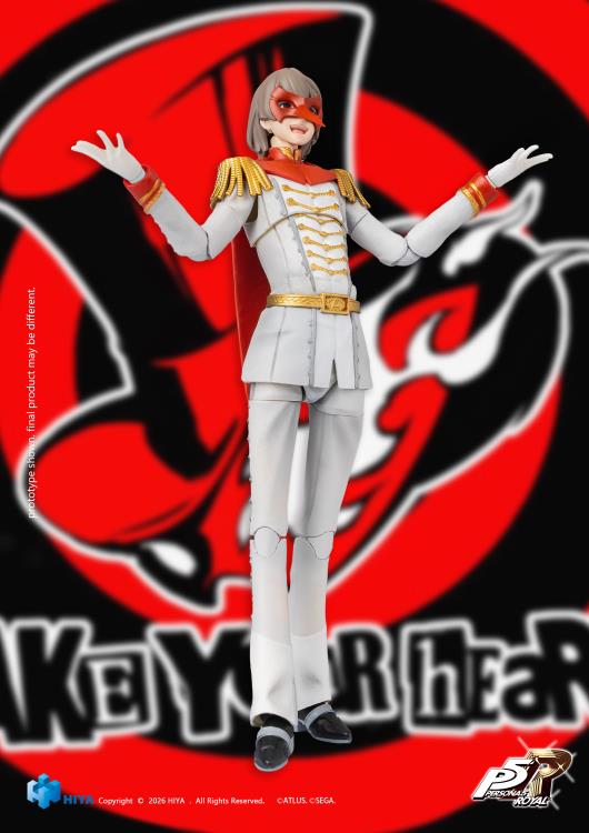 Persona 5 Royal Exquisite Basic Crow 1/12 Scale Action Figure Gallery Image 4