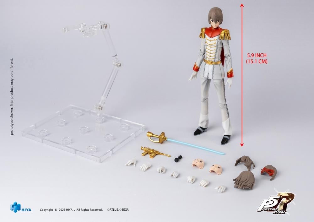 Persona 5 Royal Exquisite Basic Crow 1/12 Scale Action Figure