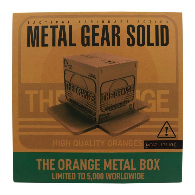 Metal Gear Solid 2: Sons of Liberty The Orange Metal Box Limited