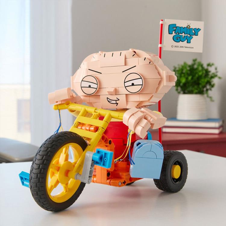 Family Guy Stewie On Trike Brick Building Set Gallery Image 3
