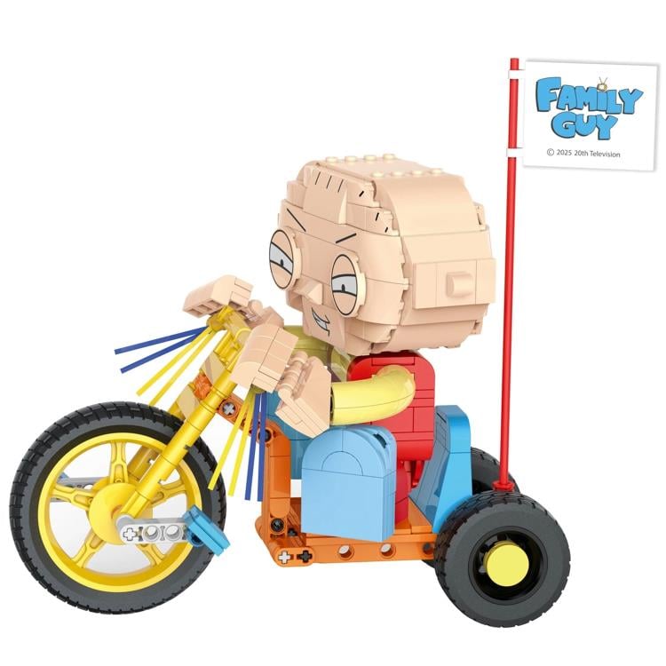 Family Guy Stewie On Trike Brick Building Set Gallery Image 10