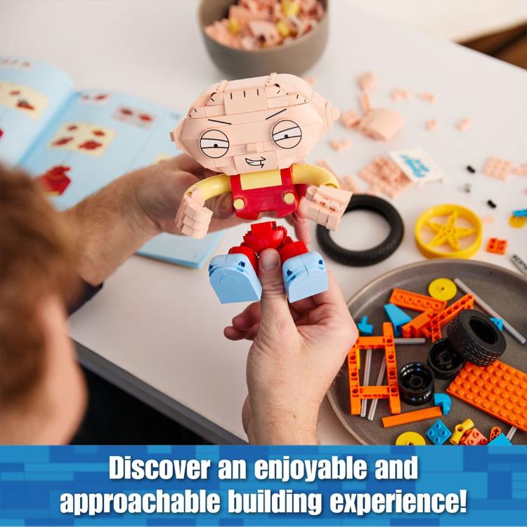 Family Guy Stewie On Trike Brick Building Set Gallery Image 5