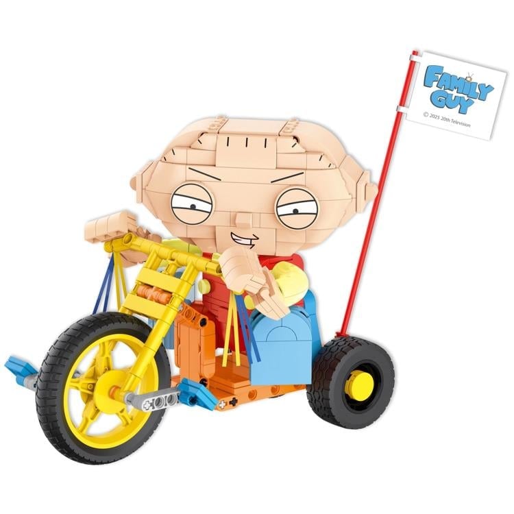 Family Guy Stewie On Trike Brick Building Set Gallery Image 9