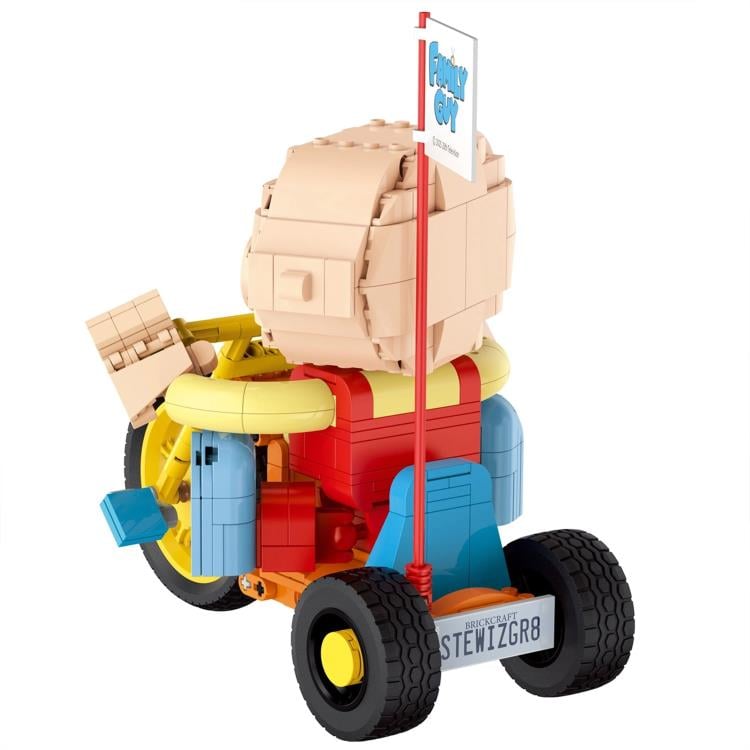 Family Guy Stewie On Trike Brick Building Set Gallery Image 11
