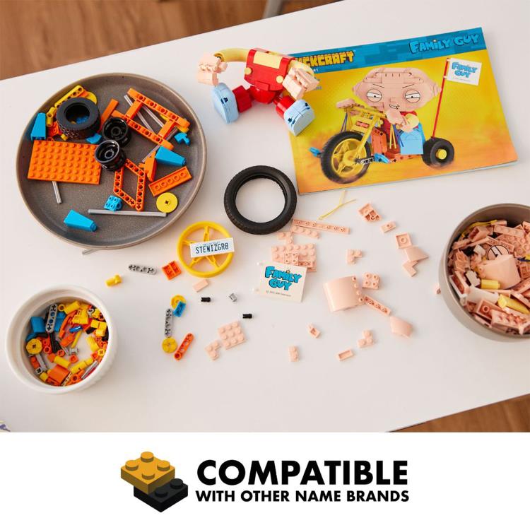 Family Guy Stewie On Trike Brick Building Set Gallery Image 8