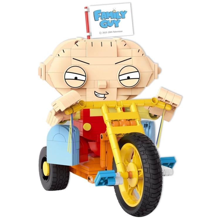 Family Guy Stewie On Trike Brick Building Set Gallery Image 12