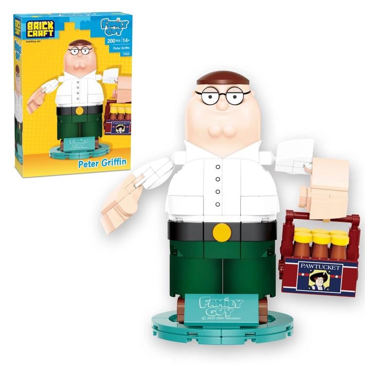 Family Guy Peter Griffin Brick Building Set Gallery Image 7