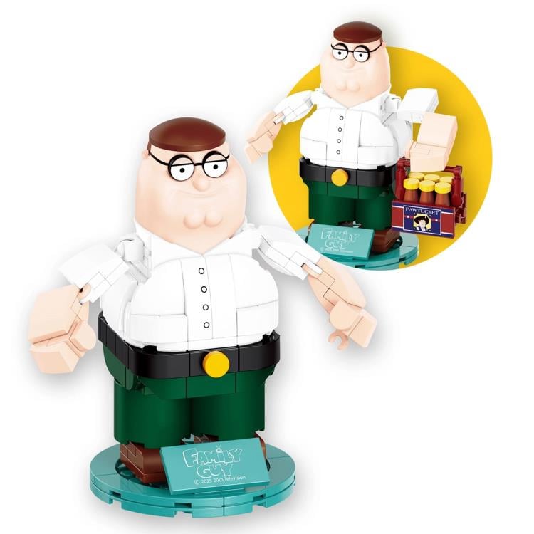 Family Guy Peter Griffin Brick Building Set Gallery Image 5