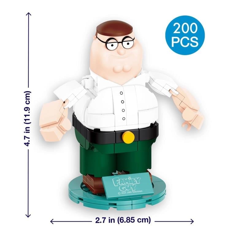 Family Guy Peter Griffin Brick Building Set Gallery Image 6