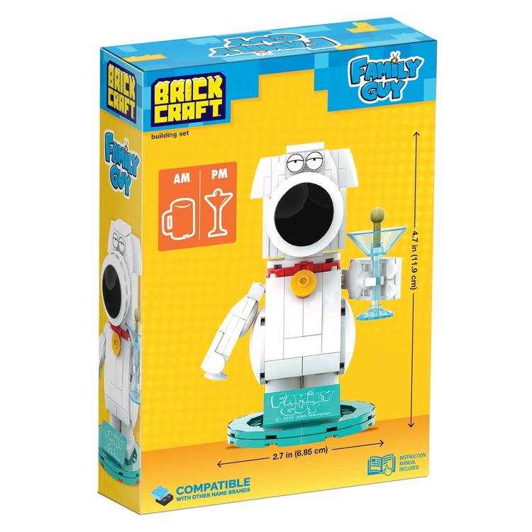 Family Guy Brian Griffin Brick Building Set Gallery Image 10