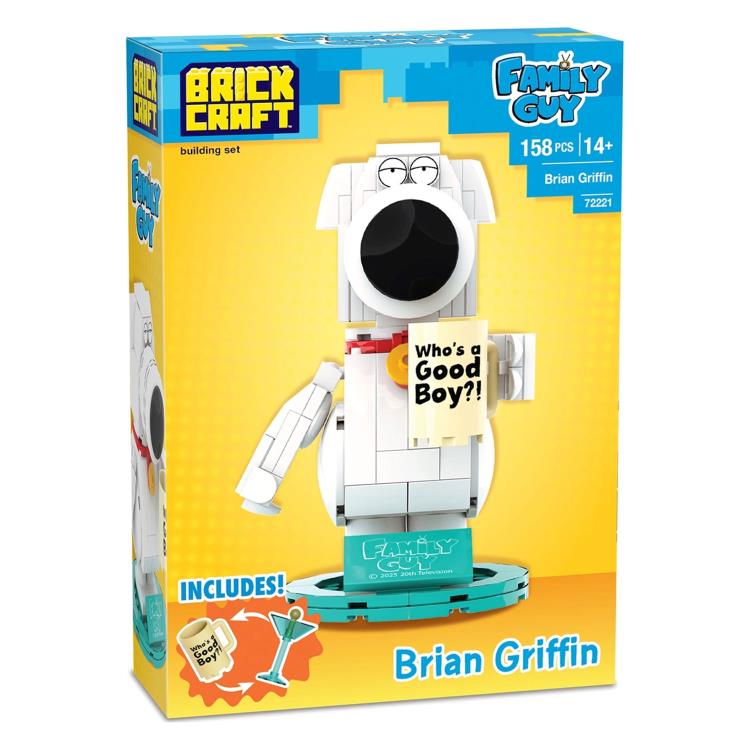 Family Guy Brian Griffin Brick Building Set Gallery Image 9